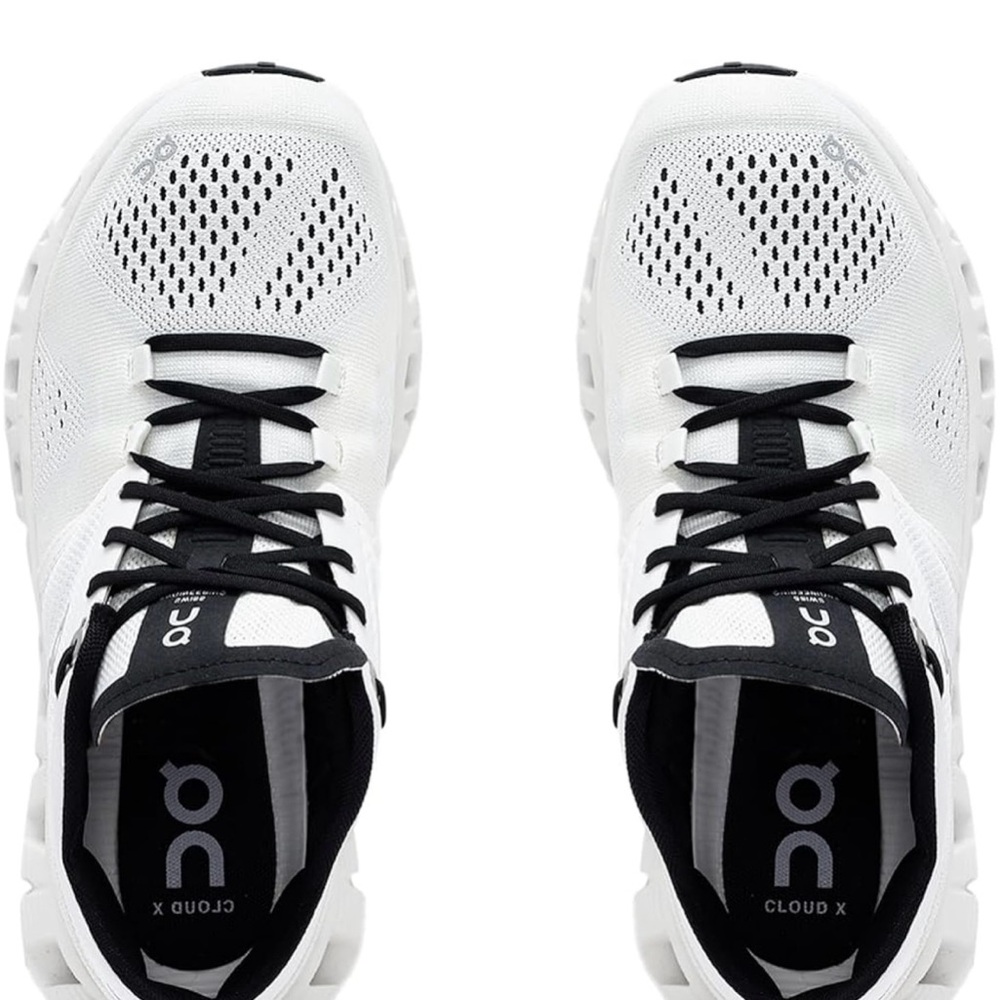 On Running Womens Cloud X Textile Synthetic Trainers